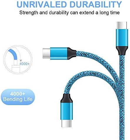 Rapid Charge Type C Wall Plug for Samsung Galaxy & Android Devices – Premium Fast Charger Block with Durable USB C Cable for Ultimate Compatibility and Safety Features – Ideal for S23, S22, S21 Ultra, Note 20, Moto G Series and More