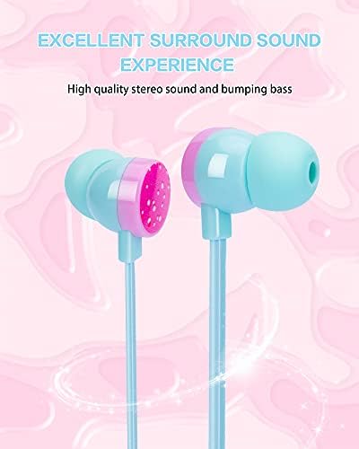 Experience Superior Sound with SDSSS-2 Lightweight Earbuds – Comfort-Driven, Tangle-Free Design for Kids and Adults, Enhanced Compatibility with All Devices, Built-in Microphone for Hands-Free Communication, Perfect for Music, Podcasts, and Calls on the Go