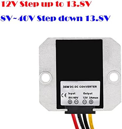 High-Efficiency DC/DC Voltage Booster – Transform 12 V to 48 V for Automotive and Marine Use, 5 A 240 W Power Supply Module, Compact Voltage Regulator with Overcurrent Protection for Enhanced Electrical Systems in Cars, Boats, and Trucks