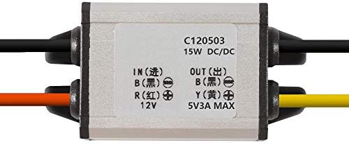 Advanced Waterproof DC Step-Down Converter Module – Seamlessly Converts 8-40 V Input to 3-24 V Output for Reliable 3 A Power Supply in Automotive Applications – Exceptional Voltage Regulation for Optimal Performance of Car and Truck Accessories