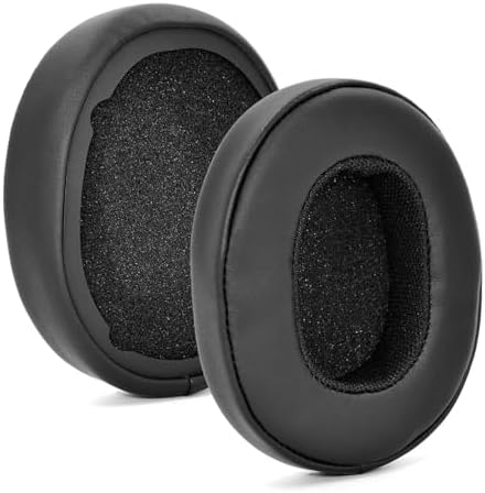 Upgrade Your Audio Experience with Premium Replacement Ear Pads for Skullcandy Crusher Wireless, Evo, and ANC Headphones – Superior Comfort & Noise Isolation in Sleek Black Design, Easy Installation & Durable Memory Foam for Extended Wear