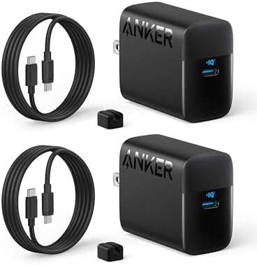 Anker 45 W USB-C Fast Charger with 5 ft Cable – Advanced PPS Technology for Rapid Charging of i Phone 16/15, i Pad, and Galaxy S24 Ultra – Optimal Device Protection and Travel-Friendly Design for Home and On-the-Go Charging