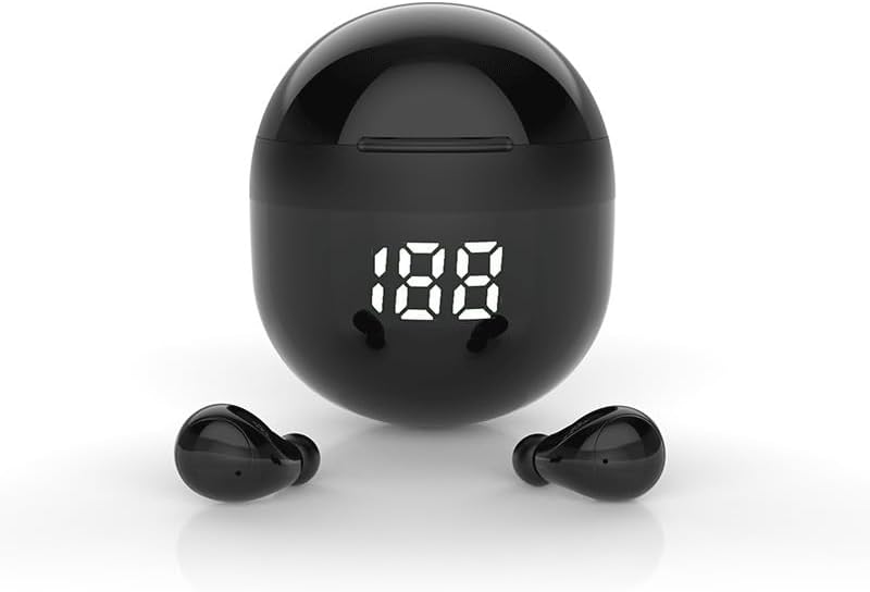 Invisible Mini Bluetooth Earbuds for Small Ears – Ultimate Wireless Comfort for Women and Kids – Perfect for Sleep and Active Lifestyles – Discreet Grey Design with Seamless Device Integration for Effortless Listening Experience