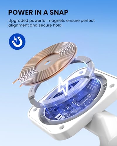 Ultimate 3-in-1 Foldable Wireless Charging Station for i Phone, Apple Watch, and Air Pods – Fast Magnetic Charger Stand with Enhanced Compatibility for i Phone 16-12, Apple Watch Series 9-2, Air Pods Pro & More – Stylish and Portable Power Solution for Home and Travel