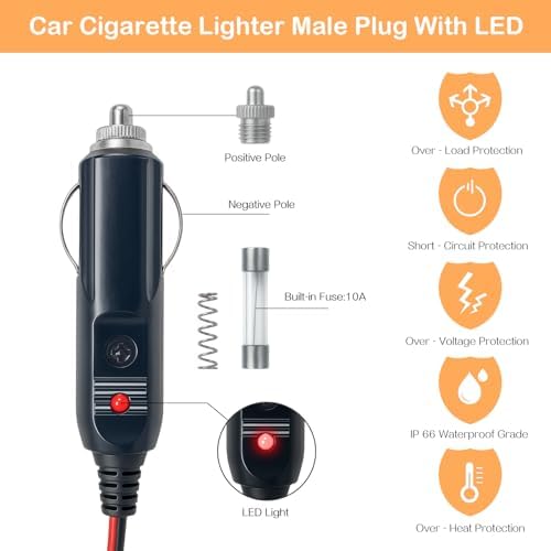 Starlink Gen 3 Power Supply Adapter – Premium 12 V to 57 V RV and Truck Charger for Uninterrupted Internet Access – High-Performance 4.5 A Mobile Device Converter for On-the-Go Connectivity