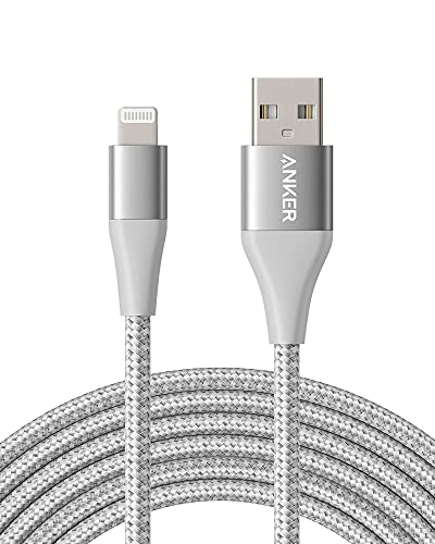 Anker 551 USB-A to Lightning Cable (3 ft) – Ultra-Fast Charging i Phone Charger, MFi Certified for i Phone 13/12/11/X/8 Series, Durable Nylon Build for Home and Car Use, Superior Compatibility and Reliability