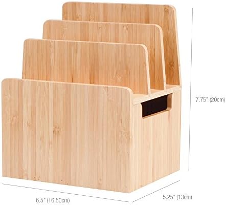 Eco-Friendly Bamboo Multi-Device Charging Station with 6-USB Hub – Universal Organizer for Smartphones, Tablets, and Laptops – Fast Charging Power Supply for a Clutter-Free Workspace