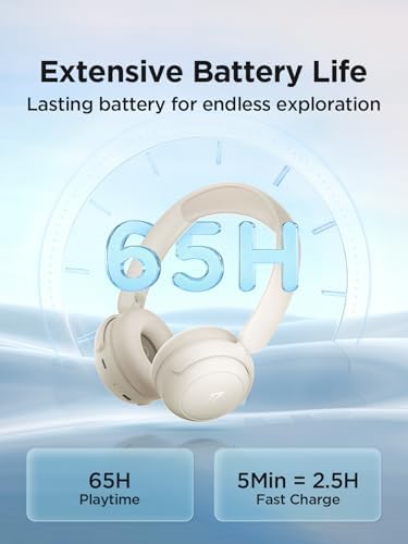 Elevate Your Child’s Audio Adventure with 1 MORE HQ20 Sono Flow Mini Wireless Bluetooth Headphones – Safe Volume Control, 65-Hour Battery Life, Comfortable Over-Ear Design & Built-in Microphone for Seamless Android & i OS Compatibility (Black) – The Ultimate Choice for Young Audiophiles Seeking Quality and Comfort