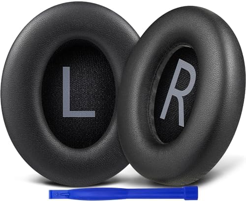 Transform Your Audio Experience with SOULWIT Lambskin Replacement Earpads for Bose 700 Headphones – Luxurious Comfort Meets High-Density Noise Isolation Foam, Enhanced Thickness for Extended Listening Bliss – Stylish Grey Finish for Perfect Compatibility and Performance