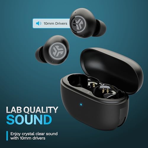 Unleash Unmatched Audio Quality with JLab Go Pop ANC True Wireless Earbuds – Advanced Active Noise Cancelling for Total Immersion, Versatile Dual Connect for Personalized Listening, High-Performance 10 mm Drivers Delivering Rich Sound, Customizable Profiles via JLab App, Ergonomic Design Ensuring All-Day Comfort, Effortless Google Fast Pair Connectivity – Transform Your Listening Journey with Innovative Features and Unrivaled Performance