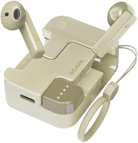 Elevate Your Sound Experience with GEARit True Wireless Earbuds – Cutting-Edge Bluetooth 5.3 In-Ear Headphones in Vibrant Green, Perfect for Active Lifestyles and Workouts – Sweat-Resistant, Integrated Microphone for Crystal Clear Calls, Effortlessly Syncs with i Phone and Android Devices – Ideal for Daily Use with Enhanced Connectivity for Ultimate Audio Freedom