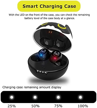 Adorable Kids’ Wireless Earbuds with Bluetooth 5.0 – Waterproof Sport Stereo Earphones for Seamless Connectivity and Enhanced Audio Experience – Perfect for Music, Gaming, and Learning on i Phone/Android – Fun, Durable Design with Noise Reduction and Built-in Mic