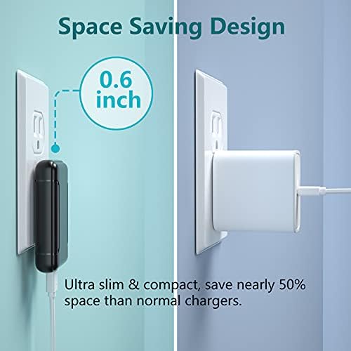 Costyle 3-Pack Flat USB Wall Charger – 18 W Quick Charge 3.0 Adapter, Slim Foldable Design for Samsung Galaxy S20, S10, S9, A54, A53, A14, Note 10 & 20 – Ultimate Portability and Enhanced Compatibility for Fast Charging Anywhere