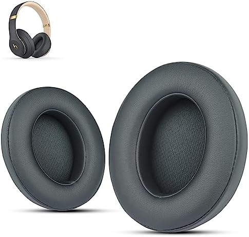 Upgrade Your Beats: Krone Kalpasmos Studio 3 & 2 Replacement Ear Pads – Soft Memory Foam Cushions for Ultimate Comfort and Noise Isolation in Vibrant Red – Perfect Fit for Wired & Wireless Models (B0501, B0500) – Enhance Sound Quality & Style Effortlessly