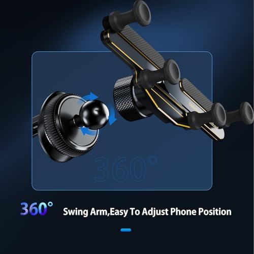 Revolutionize Your Driving Experience with the OATSBASF 360° Rotatable Car Vent Phone and Tablet Mount – Ultimate Compatibility for Samsung Galaxy Z Fold Series, Google Pixel 9 Pro, and i Phone 16, 15, 14 – Effortless Installation, Stylish Design, and Enhanced Safety for Hands-Free Navigation and Connectivity