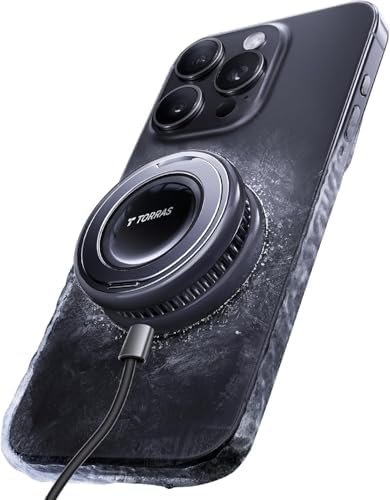 TORRAS Polar Circle Qi2 Mag-Safe Charger: Advanced 15 W Cooling Magnetic Pad for i Phone & Samsung Galaxy S25 with 360° Rotating Stand, Enhanced Charging Speed, and Integrated Semiconductor Cooling System – Ideal for Fast-Paced Lifestyles and Gaming TORRAS Polar Circle Qi2 Mag-Safe Charger: Advanced 15 W Cooling Magnetic Pad for i Phone & Samsung Galaxy S25 with 360° Rotating Stand, Enhanced Charging Speed, and Integrated Semiconductor Cooling System – Ideal for Fast-Paced Lifestyles and Gaming