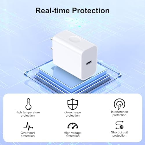 Google Pixel Fast Wireless Charger with 18 W QC Adapter – High-Efficiency Charging Pad for Pixel 9 a/9 Pro/8/7/6 Series & Samsung Galaxy S25/S24/S23/S22/S21/S20 – Compact Design with Smart LED Indicators for Ultimate Convenience and Safety