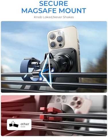 LISEN 2-in-1 Mag Safe Car Mount Charger: Fast Wireless Charging & Magnetic Holder for i Phone 12-16 & Apple Watch – Ultimate Convenience for On-the-Go Power Solutions Enhance your driving experience with the LISEN 2-in-1 Mag Safe Car Mount Charger, engineered for efficiency and style. This innovative accessory integrates a powerful 18 W wireless charger with a secure magnetic phone holder, perfect for keeping your i Phone (models 12-16, including Pro Max and Plus) and Apple Watch charged simultaneously. The robust magnetic grip ensures your devices stay stable even on bumpy roads, providing a hands-free navigation experience. Designed to fit seamlessly into most car air vents, this sleek charger not only simplifies your charging routine but also keeps your dashboard clutter-free. Built from high-quality materials, the LISEN car mount is both durable and easy to maintain, making it an essential addition to your car accessories. Elevate your on-the-go lifestyle with this fast, reliable charging solution that combines functionality and modern aesthetics.