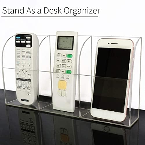 Clear Acrylic Wall-Mounted Tablet Holder – Sleek Charging Station for i Pads, Kindles, and Smartphones – Innovative Remote Control Organizer for Modern Homes and Offices – Maximize Space with Easy Access Design – Durable and Stylish Storage Solution for Clutter-Free Living