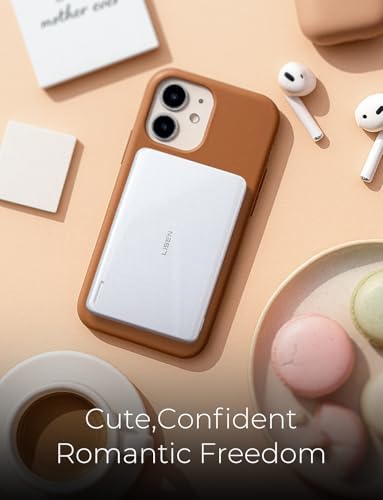 LISEN 0.3-Inch Ultra Slim Mag Safe Portable Charger for i Phone – 5000 m Ah Wireless Battery Pack for Effortless Travel Charging – Essential Magnetic Power Bank Compatible with i Phone 16 Pro Max/15/14/13/12 – Fast Charging, Lightweight Design for On-the-Go Convenience