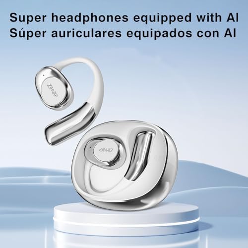 ZIHNIC Real-Time Multilingual AI-Translation Earbuds – Effortless Communication with 4-Mode Translation, Comfortable IPX5 Waterproof Design, and Bluetooth 5.0 Connectivity for i OS & Android – Ideal for Travelers and Global Conversations