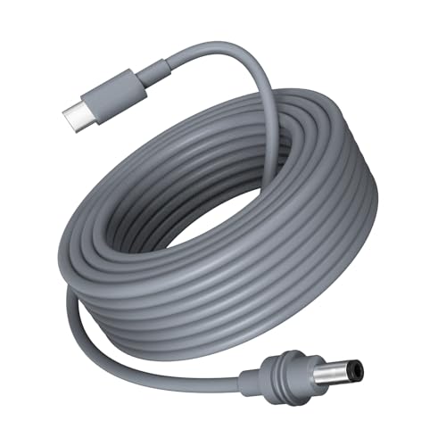Starlink Mini USB C to DC Power Cable – 16.4 FT Outdoor Charging Solution for 100 W+ Power Banks and PD Chargers – Durable High-Speed Connectivity for Optimal Internet Access Anywhere – Perfect for Home and Adventure Use