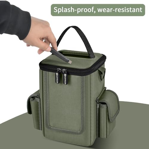 Anker Power Bank Soft Storage Bag – 60,000 m Ah Capacity, Lightweight Protective Case for Cables & Accessories, Stylish Green Design, Ideal for Outdoor & Travel Charging Solutions