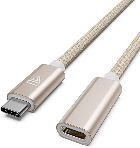High-Speed USB C Extension Cable (20 Gbps Data Transfer, 240 W Fast Charging, 3.3 Ft) – USB 3.2 Type C Male to Female Adapter for i Phone 16, Pixel, PSVR2, Mac Book Air/Pro, and Dell XPS – Optimal Versatility & Enhanced Performance in a Sleek Red Design