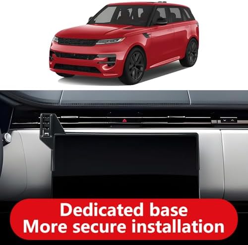 Premium Car Phone Holder for Land Rover Range Rover & Range Rover Sport (2022-2025) – Ultimate Mobile Mount for Enhanced Navigation and Interior Style – Secure, Adjustable, Tool-Free Installation – Perfect Fit for Luxury Driving Experience