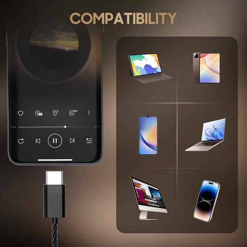 Rayleigh Heavy Bass USB C Wired Earbuds – 3 Pack of Noise-Isolating Headphones with Built-in Microphone for Type C Devices, Ideal for Music Enthusiasts and Gamers, Lightweight and Durable Design for Ultimate Comfort