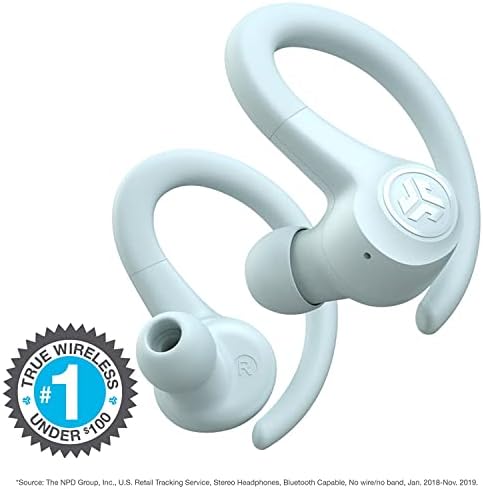 JLab Go Sport+ Wireless Workout Earbuds – Unrivaled 35+ Hour Bluetooth Battery Life, C3 Clear Calling Technology for Distinct Conversations, and Secure Earhook Design for Unyielding Stability During Workouts – Elevate Your Sound Experience with 3 Adjustable EQ Settings and Broad Device Compatibility in Sleek Graphite Finish