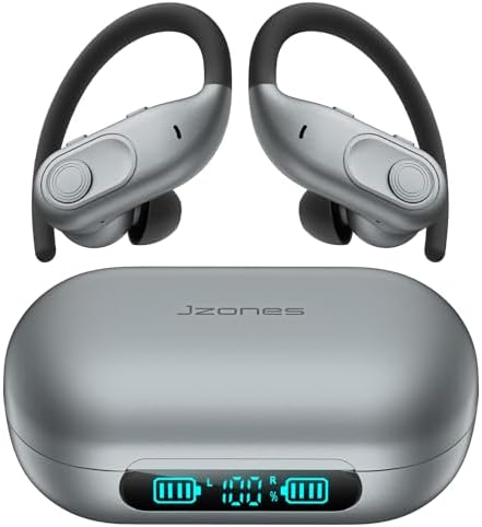 Ultra-Long Playtime Wireless Earbuds with Hi-Fi Sound Quality – 130 Hours Battery Life & 2500 m Ah Charging Case, Waterproof Design for Sports & Gaming, LED Display for Easy Battery Monitoring, Enhanced Bluetooth Compatibility for Seamless Connectivity