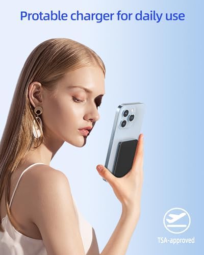 Ultra-Slim 6000 m Ah Portable Charger with Built-In Cable – Fast Charging Power Bank for i Phone 14/14 Pro Max/13/12 Pro/11/XR/X/8 – Lightweight Travel Companion for Ultimate Device Power on the Go