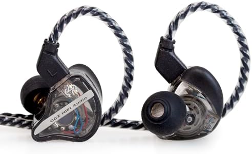 Elevate Your Audio Experience with Keephifi CCZ BC04 Wired Earbuds – Lightweight Hi-Fi IEMS Featuring Advanced Dynamic Hybrid Dual Drivers for Crystal Clear Sound Quality, Perfect for Gaming, Music Lovers, and Hands-Free Communication – Stylish Purple Design with Integrated Microphone for Enhanced Compatibility and Comfort