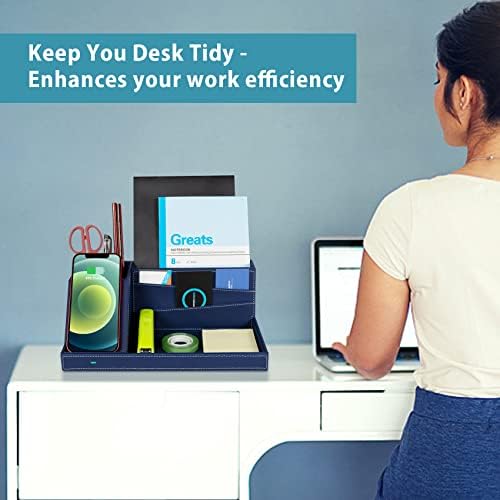 Transform Your Workspace: Premium Fast Wireless Charging Station with Desk Organizer for i Phone 16/15/14/13/12/11 Series – Streamline Charging and Declutter Your Environment for Home or Office Efficiency