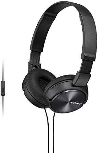 Sony MDR-ZX310 AP ZX Series Ultra-Light Wired On-Ear Headphones – Featherweight Comfort, Crystal-Clear Audio, and Integrated Microphone for Seamless Connectivity and Stylish Portability