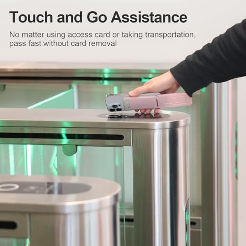 iontech Phone Stand Tripod Wallet Compatible with MagSafe iPhone 16/15/14/13/12 Series, 3 in 1 Strong Magnetic Phone Holder, Vegan Leather Wallet, Lightweight & Adjustable Cell Phone Stand (Grey) – Enhanced Compatibility and Speed