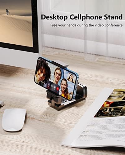 Mii KARE Universal Airplane Phone Holder – Innovative 360-Degree Rotating Smartphone Mount for Ultimate In-Flight Entertainment, Lightweight and Durable Travel Companion for Effortless Viewing on Tray Tables, Perfect for Long Flights and Quick Getaways