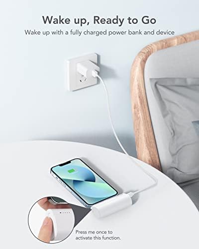 Ultra-Compact 5000 m Ah Charmast Portable Charger – 20 W PD Fast Charging Power Bank for i Phone 14/13/12/11/XR/8/7/6 – Mini Battery Pack with Enhanced Compatibility for On-the-Go Power Solutions