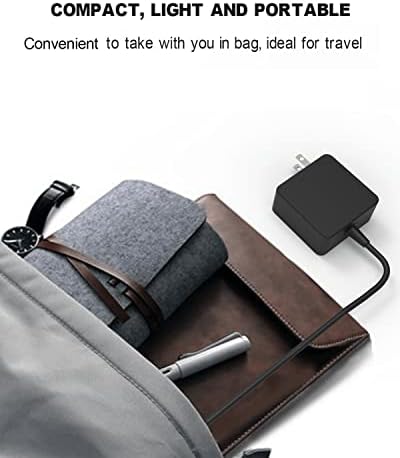 High-Efficiency 45 W USB-C Laptop Charger for Samsung Chromebook 4 & 4+ Models – Rapid Power Supply Adapter with Enhanced Compatibility for XE310, XE350, XE520 Series – Reliable & Safe Charging Solution with 5.64 ft Cable and 24/7 Customer Support