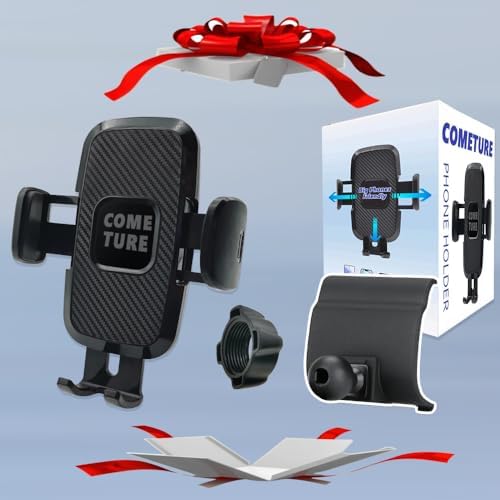 Premium COMETURE Car Phone Holder Mount for Audi Q7 (2020-2024) – Versatile 360° Rotation Smartphone Cradle for i Phone & Android – Enhance Driving Safety with Secure Navigation and Stylish Design – Effortless Installation & Long-Lasting Durability