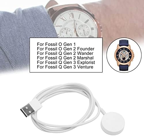 Revolutionary Magnetic Wireless Charger for Smartwatches – Fast Charging Dock Compatible with Gen 1, 2 & 3 Models – Effortless Power-Up Solution in Sleek White Design for Ultimate Convenience and Durability