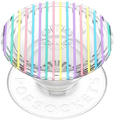 Mag Safe-Compatible Glitter Pop Socket Phone Grip & Stand – Stylish Clear Kickstand for Secure Wireless Charging and Effortless Media Viewing, Essential Cute Accessory for Enhanced Mobile Experience