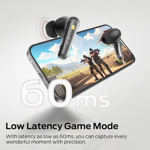 Elevate Your Audio Experience with Monster Clarity 200 Wireless Earbuds – Premium Bluetooth 6.0 In-Ear Headphones Featuring Deep Bass, Advanced ANC for Crystal-Clear Calls, and 25-Hour Playback in a Chic Charging Case for Ultimate Comfort and Versatility