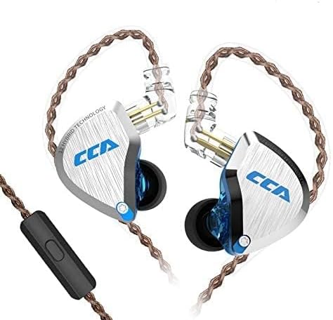 Elevate Your Sound Experience with CCA C10 Hybrid IEM Earphones – 4 BA + 1 DD Configuration for Unmatched Audio Clarity, Detachable Cable for Customization, and Built-in Microphone for Gaming & Calls – Stylish Purple Design for Musicians and Gamers Alike!