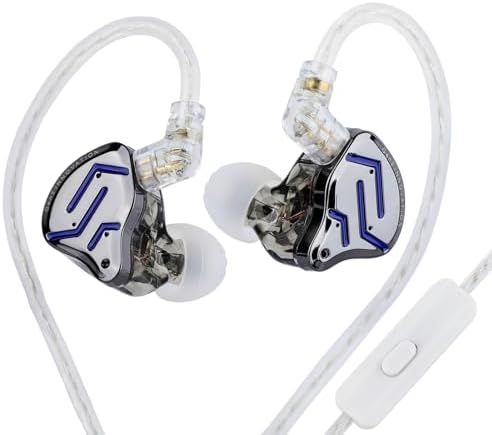Elevate Your Sound Experience with the Linsoul KZ ZSN PRO Hybrid Driver In-Ear Monitors – Premium Audiophile Earbuds Featuring 1 BA + 1 DD Configuration for Unmatched Audio Clarity. Enjoy Detachable Silver-Plated Cable for Enhanced Durability and an In-Line Microphone for Seamless Communication. Perfectly Crafted for Music Lovers and Professionals Seeking Rich, Detailed Sound Across All Genres. Experience Ergonomic Comfort for Extended Listening Sessions and Versatile Compatibility with Various Devices. Unlock the Full Potential of Your Favorite Tracks with the KZ ZSN PRO IEMs, Designed to Deliver an Immersive Listening Journey with a Balanced Sound Signature. Upgrade Your Audio Gear Today with These High-Fidelity Wired Earbuds, Engineered for Both Critical and Casual Listening.