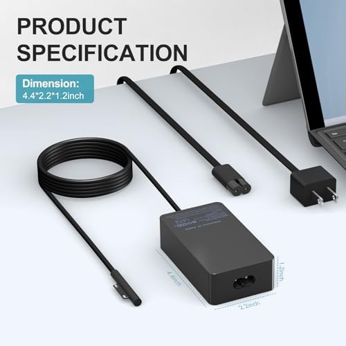 High-Performance 65 W USB-C Laptop Charger for Dell XPS, Latitude, and Inspiron Series – Rapid Charging Power Supply for Enhanced Compatibility and Safety Features