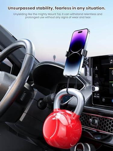 Martoffes™ Custom Dashboard Phone Holder for 2021-2024 Toyota Camry XLE/XSE (9-INCH Display) – Secure Hands-Free Smartphone Mount for Safer Navigation and Enhanced Driving Comfort