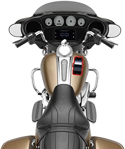 Ultra-Rugged Magnetic Aluminum Smartphone Mount with Safety Tether – Perfect for Motorcycle, Snowmobile, Forklift, and Gym Use – Universal Compatibility for All Smartphones – Secure Grip for Reliable Hands-Free Access