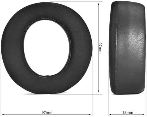 Transform Your Gaming Experience with Adhiper Premium Ear Cushions for Sony Play Station Pulse Elite Wireless Headset – High-Density Memory Foam & Luxurious Protein Leather Earpads for Ultimate Comfort, Superior Noise Isolation, and Long-lasting Durability Perfect for PS5 Gamers